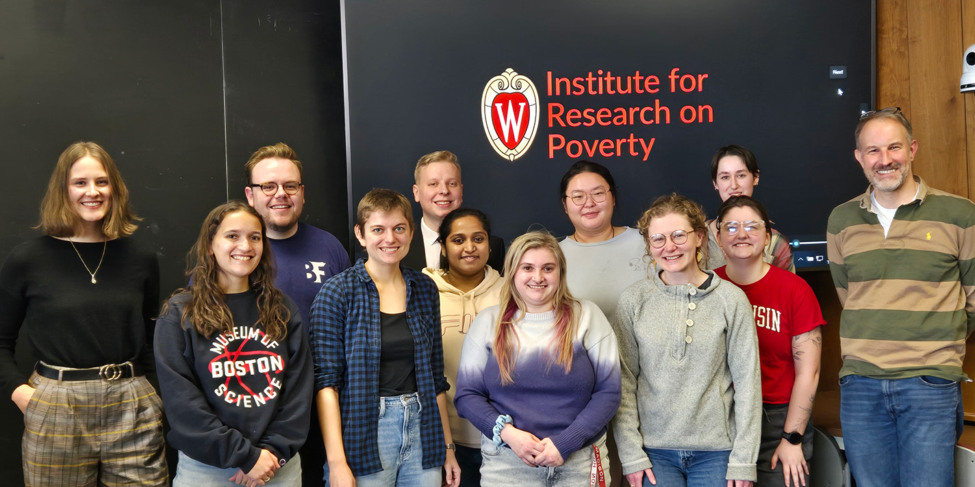 Students pose for a picture